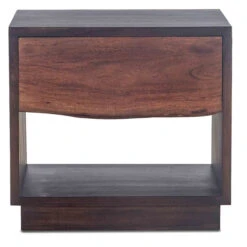 Malibu Live-Edge 1 Drawer Nightstand -Famous Furniture Shop FSM NC24RWE 1 77237.1597246564
