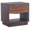 Malibu Live-Edge 1 Drawer Nightstand -Famous Furniture Shop FSM NC24RWE 3q1 1 10845.1597246563