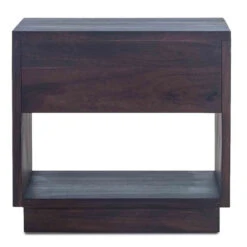 Malibu Live-Edge 1 Drawer Nightstand -Famous Furniture Shop FSM NC24RWE bk1 1 94766.1597246568