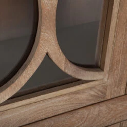 French Farmhouse Solid Wood Glass Door Display Cabinet -Famous Furniture Shop FSR GC38AO dt2 39309.1434040229.1280.1280 88228.1509483753