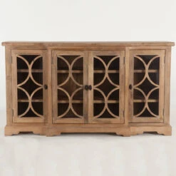 French Farmhouse Solid Wood 4 Door Credenza Cabinet 75" 12 French Farmhouse Solid Wood 4 Door Credenza Cabinet 75" -Famous Furniture Shop FSR GC75AO 27733.1434040127.1280.1280 40597.1509482118