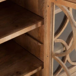 French Farmhouse Solid Wood 4 Door Credenza Cabinet 75" 15 French Farmhouse Solid Wood 4 Door Credenza Cabinet 75" -Famous Furniture Shop FSR GC75AO dt3 38869.1434040127.1280.1280 38986.1509482135