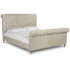Finn Chesterfield Tufted Linen Queen Sleigh Bed 1 Finn Chesterfield Tufted Linen Queen Sleigh Bed -Famous Furniture Shop Finn Bed 54645.1435121808