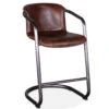 Industrial Loft Metal And Leather Counter Stool - Geisha Brown -Famous Furniture Shop GPF CC22 GEI 3q1 1 91227.1637197510.1280.1280 46377.1698671414