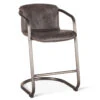 Industrial Loft Metal And Leather Counter Stool In Antique Ebony -Famous Furniture Shop GPF CC22AE 3q1 1 94803.1637197426.1280.1280 46403.1698672731