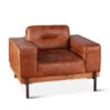 Loft Industrial Cocoa Leather Club Chair 42" -Famous Furniture Shop GPF MACH CO 3q1 76479.1659105831