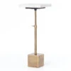 Sirius Adjustable Antique Brass Accent Table -Famous Furniture Shop IASR 029A 1 76504.1614545473
