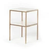 Piet Marble Antique Brass Nightstand -Famous Furniture Shop IASR 043 1 07765.1614641868