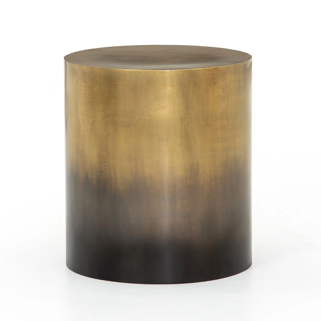 Cameron Ombre Antique Brass End Table 3 Cameron Ombre Antique Brass End Table