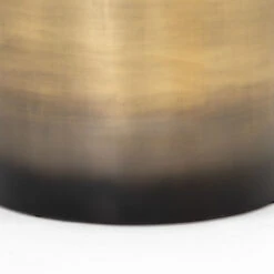 Cameron Brass Ombre Bunching Drum Coffee Table 25" -Famous Furniture Shop IASR 123 DET 1 26970.1583948021