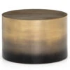 Cameron Brass Ombre Bunching Drum Coffee Table 25" -Famous Furniture Shop IASR 123 PRM 1 52976.1583948018