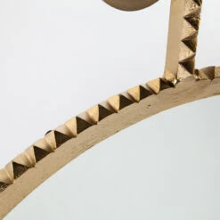 Cru Cast Aluminum Aged Gold Round Wall Mirror 8 Cru Cast Aluminum Aged Gold Round Wall Mirror -Famous Furniture Shop ICAM 16 DET 2 49382.1504166188