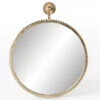Cru Cast Aluminum Aged Gold Round Wall Mirror -Famous Furniture Shop ICAM 16 PRM 1 93642.1504166187