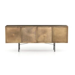 Sunburst Industrial Aged Brass Sideboard 72" 15 Sunburst Industrial Aged Brass Sideboard 72" -Famous Furniture Shop IELE 106 FRT 1 96582.1546899602