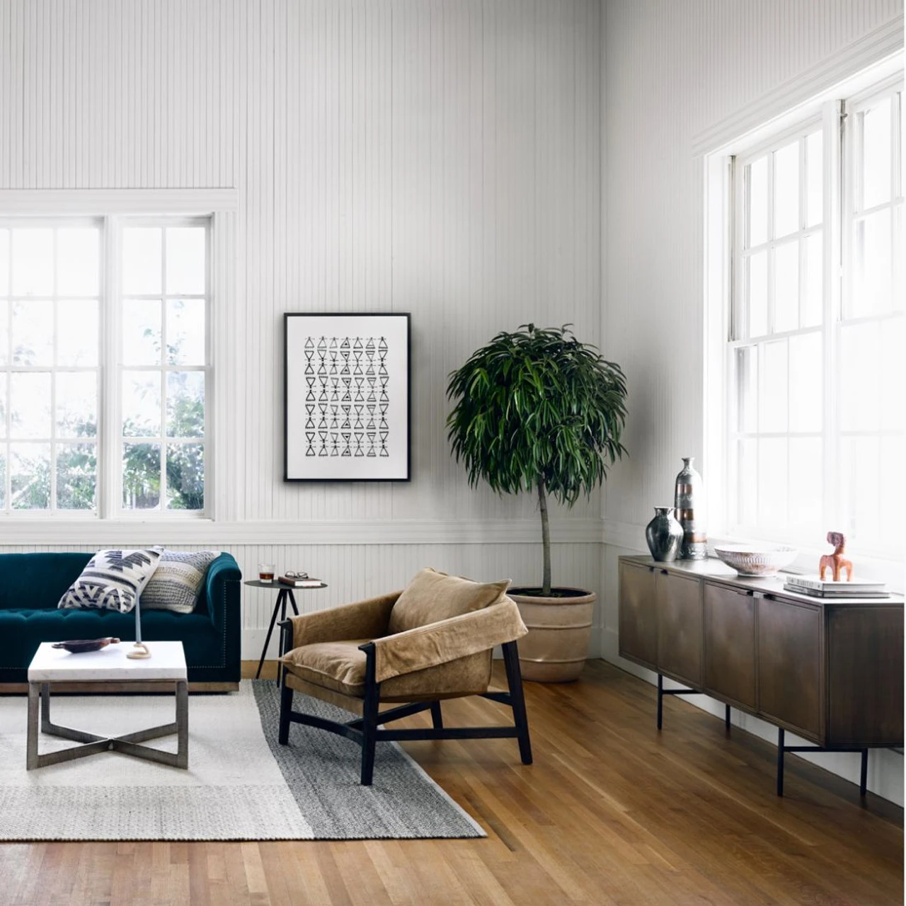 Sunburst Industrial Aged Brass Sideboard 72" 4 Sunburst Industrial Aged Brass Sideboard 72" - Image 2