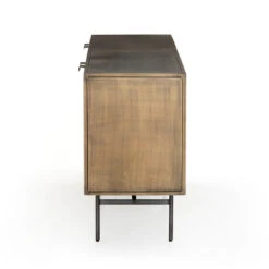 Sunburst Industrial Aged Brass Sideboard 72" 18 Sunburst Industrial Aged Brass Sideboard 72" -Famous Furniture Shop IELE 106 SID 1 25735.1546899620