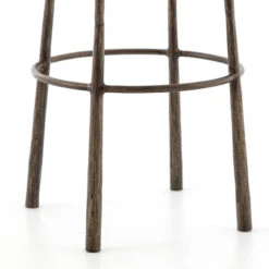 Westwood Industrial Antiqued Brass Bar Stools -Famous Furniture Shop IELE 93 DET 1 17724.1546898876