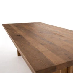 Erie Oak Wood Modern Trestle Dining Table 89" -Famous Furniture Shop IFAL 016 DET 10 66796.1572473748