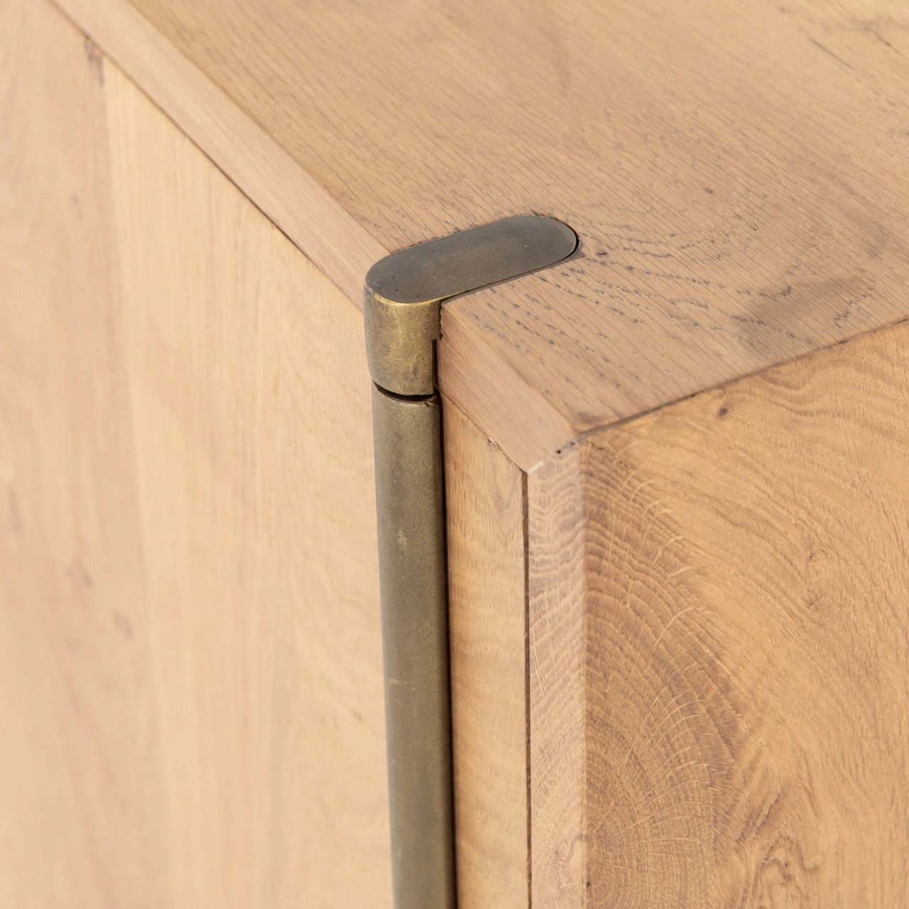 Carlisle Danish Modern Oak Buffet Sideboard 82" 10 Carlisle Danish Modern Oak Buffet Sideboard 82" - Image 8