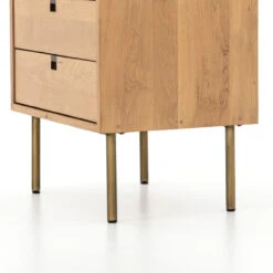 Carlisle Danish Modern Oak 2-Drawers Nightstand -Famous Furniture Shop IFAL 027 DET 1 97564.1551209236