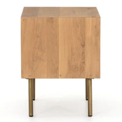 Carlisle Danish Modern Oak 2-Drawers Nightstand -Famous Furniture Shop IFAL 027 SID 1 87007.1551209210
