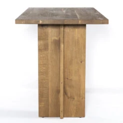 Erie Oak Wood Modern Trestle Bar Table 72" -Famous Furniture Shop IFAL 034 SID 1 10777.1572476308