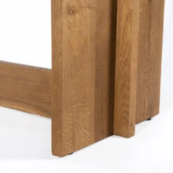 Erie Oak Wood Modern Trestle Counter Table 72" -Famous Furniture Shop IFAL 041 DET 3 36982.1572475906