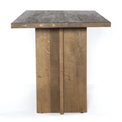 Erie Oak Wood Modern Trestle Counter Table 72" -Famous Furniture Shop IFAL 041 SID 1 92572.1572475902