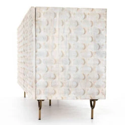 Rio Round Cut White Wash Media Console 82" 22 Rio Round Cut White Wash Media Console 82" -Famous Furniture Shop IFAL 056A 10 21363.1614101759