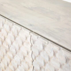 Rio Round Cut White Wash Media Console 82" 27 Rio Round Cut White Wash Media Console 82" -Famous Furniture Shop IFAL 056A 13 09020.1614101738