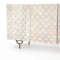 Rio Round Cut White Wash Media Console 82" 24 Rio Round Cut White Wash Media Console 82" -Famous Furniture Shop IFAL 056A 3 37412.1614101765