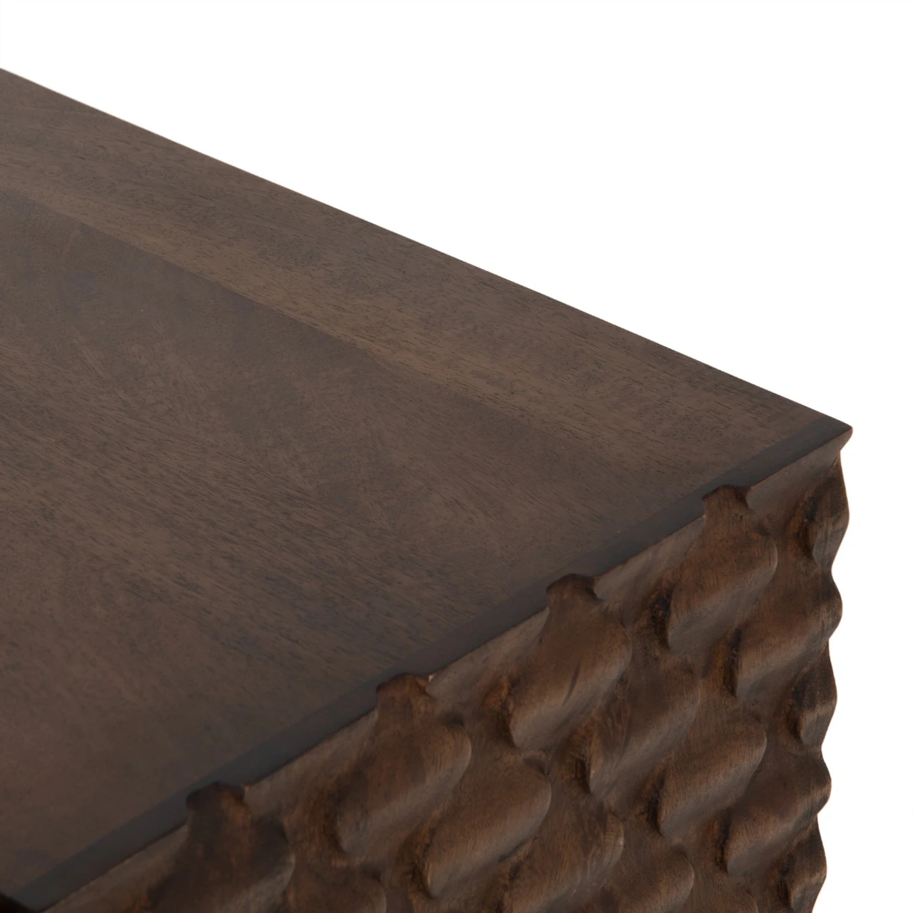 Rio Carved Wood 4 Door Media Console Cabinet 82" 12 Rio Carved Wood 4 Door Media Console Cabinet 82" - Image 10