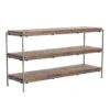 Barton Iron Frame + Slab Wood Shelf Media Console -Famous Furniture Shop IHRM 053 PRM 1 17400.1538414511