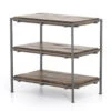 Barton Iron Frame Slab Wood Nightstand -Famous Furniture Shop IHRM 143 PRM 1 04983.1543299265