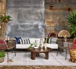 Cruz Round Outdoor Coffee Table - Antique Rust -Famous Furniture Shop IMAR 131A ROM8 1 34149.1501551134