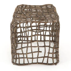 Zander Aged Bronze Outdoor Bench -Famous Furniture Shop IMAR 219 SID 1 42654.1622506669