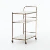 Felix Antique Brass And Marble Bar Cart -Famous Furniture Shop IMAR 85 BRS PRM 1 1 04023.1522957077