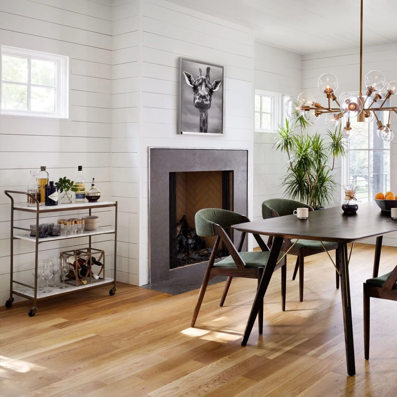 Felix Antique Brass And Marble Bar Cart 5 Felix Antique Brass And Marble Bar Cart - Image 3