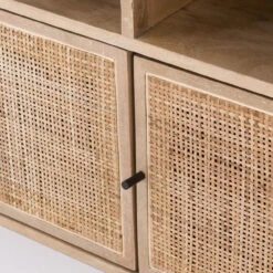 Audrey Woven Media Console 65" -Famous Furniture Shop IPRS 003 DET 5 39649.1584028218