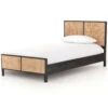 Sydney Woven Cane Twin Platform Bed - Black -Famous Furniture Shop IPRS 030TB PRM 1 2 75373.1583963494