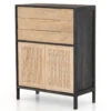 Sydney Woven Cane Tall Dresser - Black 2 Sydney Woven Cane Tall Dresser - Black -Famous Furniture Shop IPRS 032B PRM 1 21733.1583968510