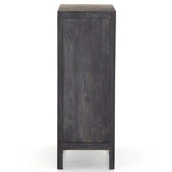 Sydney Woven Cane Tall Dresser - Black -Famous Furniture Shop IPRS 032B SID 1 27254.1583968513