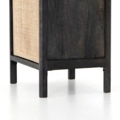 Sydney Woven Cane Nightstands - Black -Famous Furniture Shop IPRS 034B DET 1 1 70490.1631331990