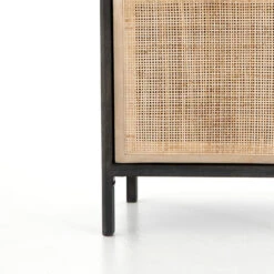 Sydney Woven Cane Nightstands - Black -Famous Furniture Shop IPRS 034B DET 6 2 99418.1631331990