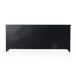 Camila Industrial Black Iron Sideboard With Glass Doors -Famous Furniture Shop IRCK 135 BCK 1 74272.1671046860