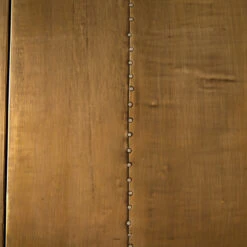 Freda Brass Clad Wrapped Industrial Buffet Sideboard -Famous Furniture Shop IRCK 160 DET 3 95231.1499878153