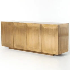 Freda Brass Clad Wrapped Industrial Buffet Sideboard -Famous Furniture Shop IRCK 160 PRM 1 71450.1499878152