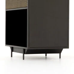 Hendrick Industrial Mesh 1 Drawer Nightstand -Famous Furniture Shop IRCK 279 DET 1 57205.1549666979