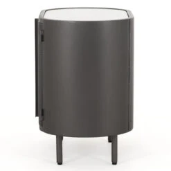 Libby Industrial Iron + Marble Top Cabinet Nightstand 13 Libby Industrial Iron + Marble Top Cabinet Nightstand -Famous Furniture Shop IRCK 332 SID 1 63362.1583221014