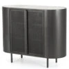Libby Industrial Iron + Marble Top Small Cabinet 42" -Famous Furniture Shop IRCK 334 PRM 1 21738.1583220491